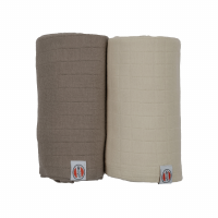 Muslin Swaddle 2-pack Solid