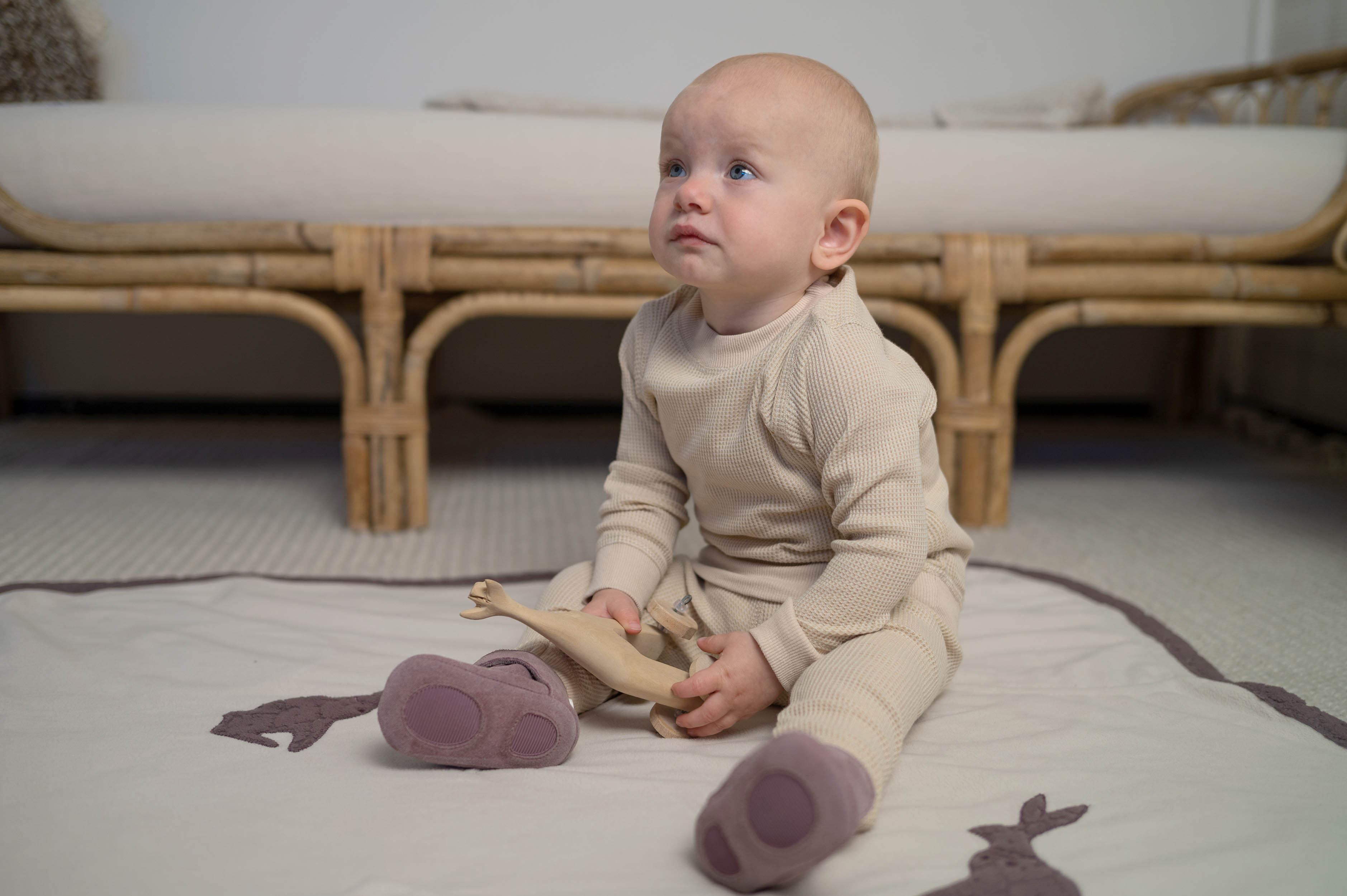 Kast Gedragen heilig Veilig leren kruipen: kies babyslofjes met antislip zolen