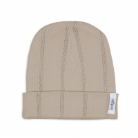 Lodger Baby Beanie pointelle - print 0-6 month