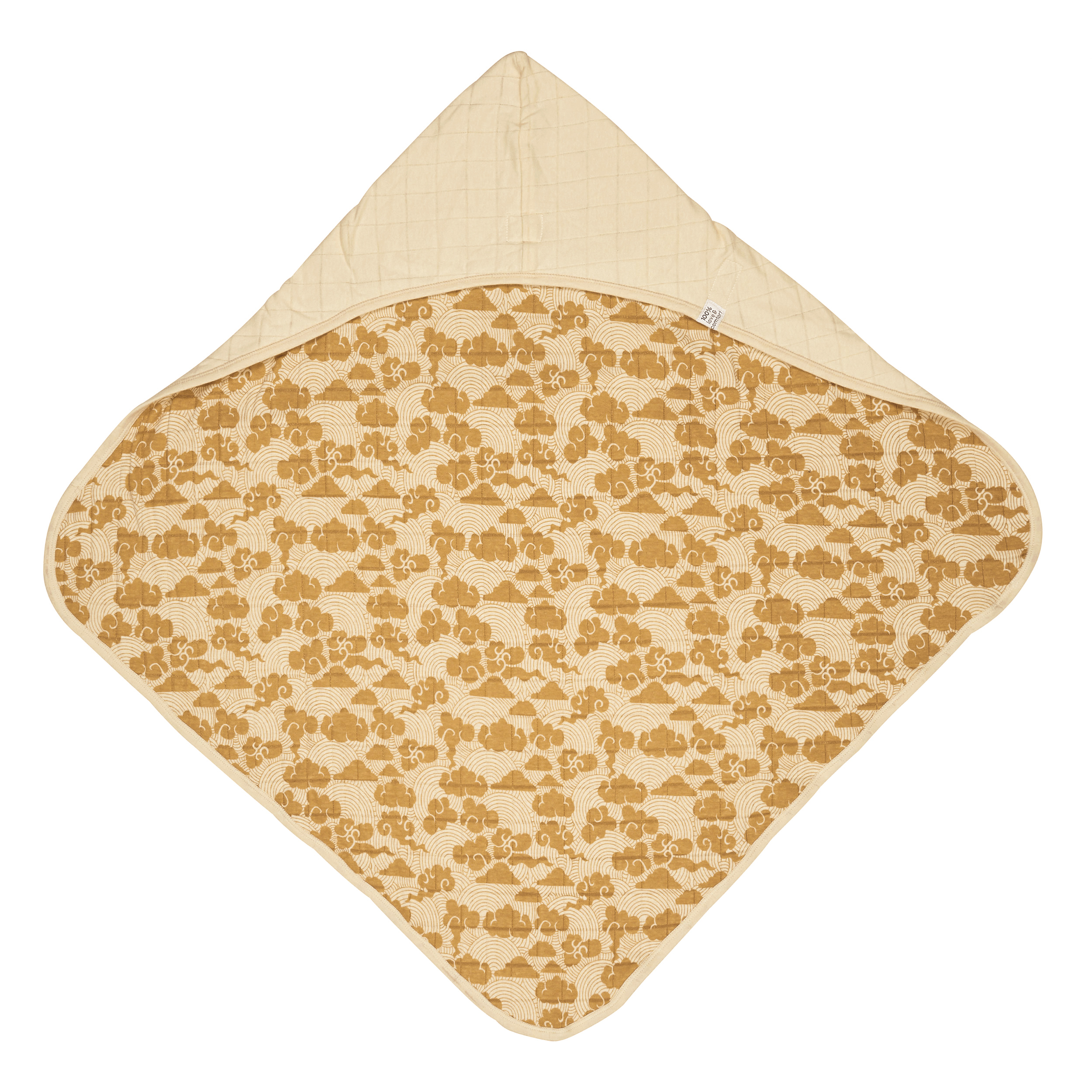 cotton baby towel with hood