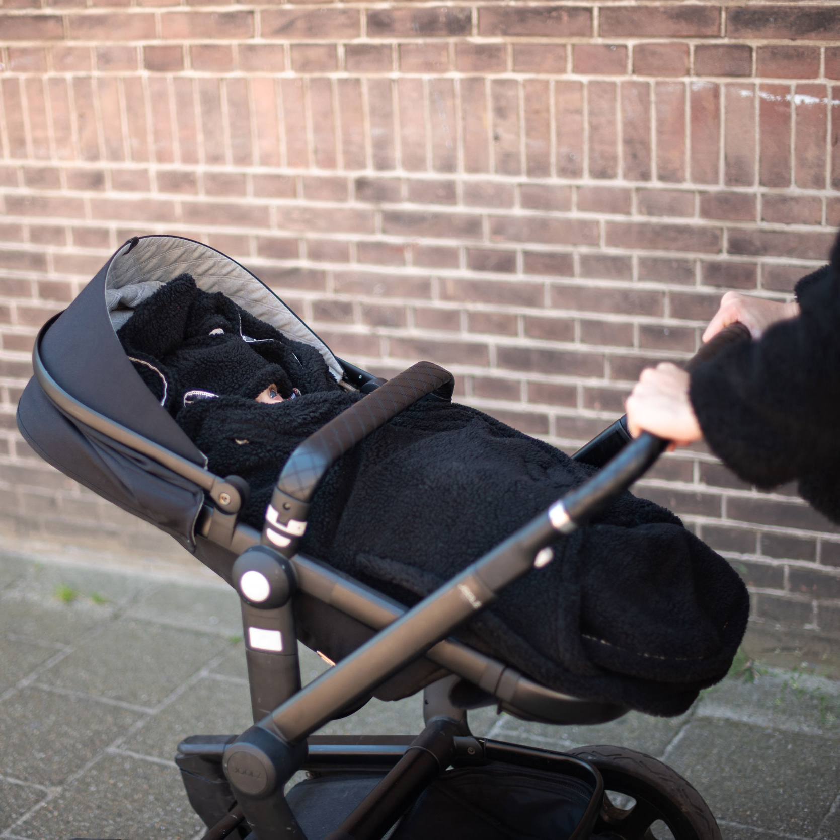 double stroller footmuff