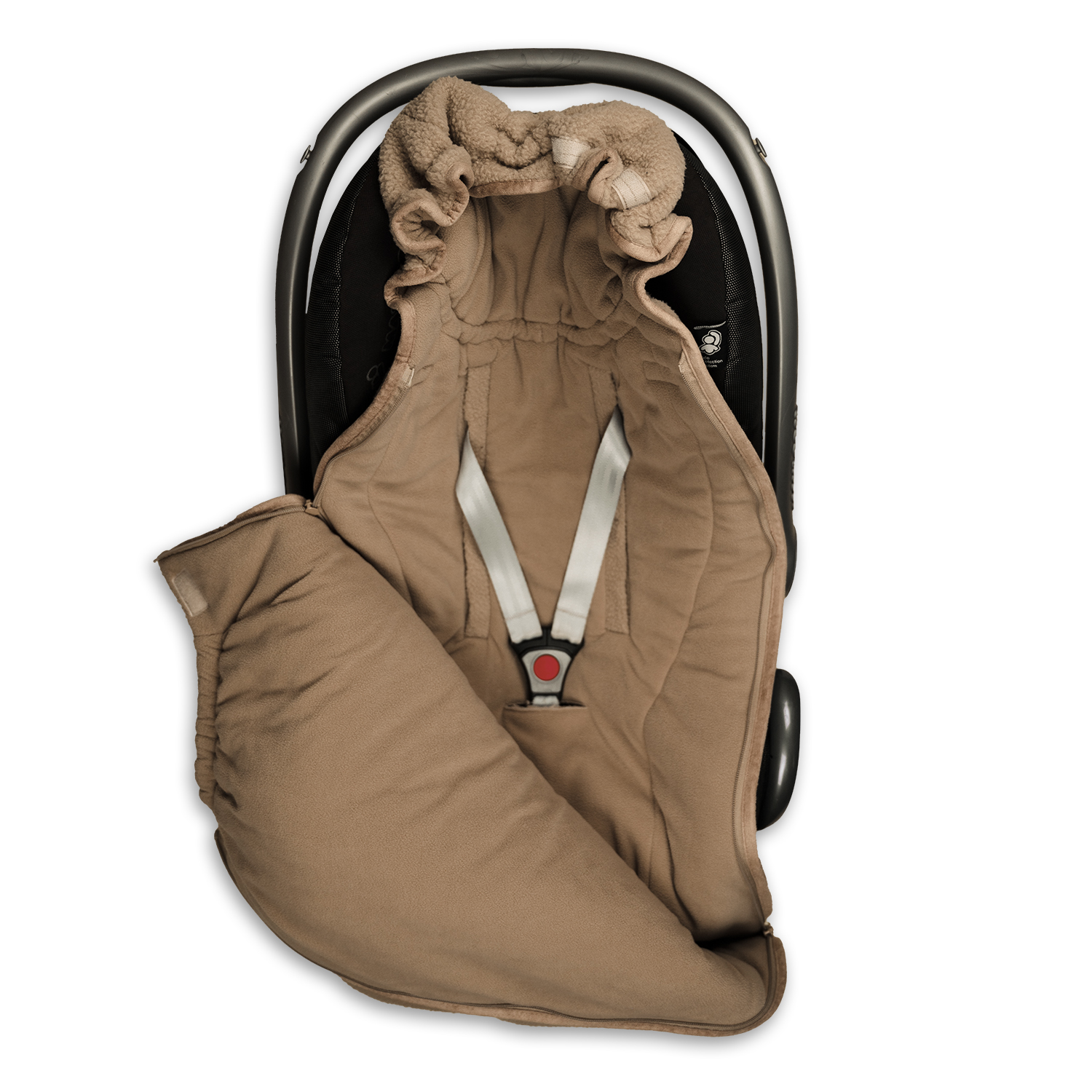 Lodger Warm Teddy Footmuff Car Seat