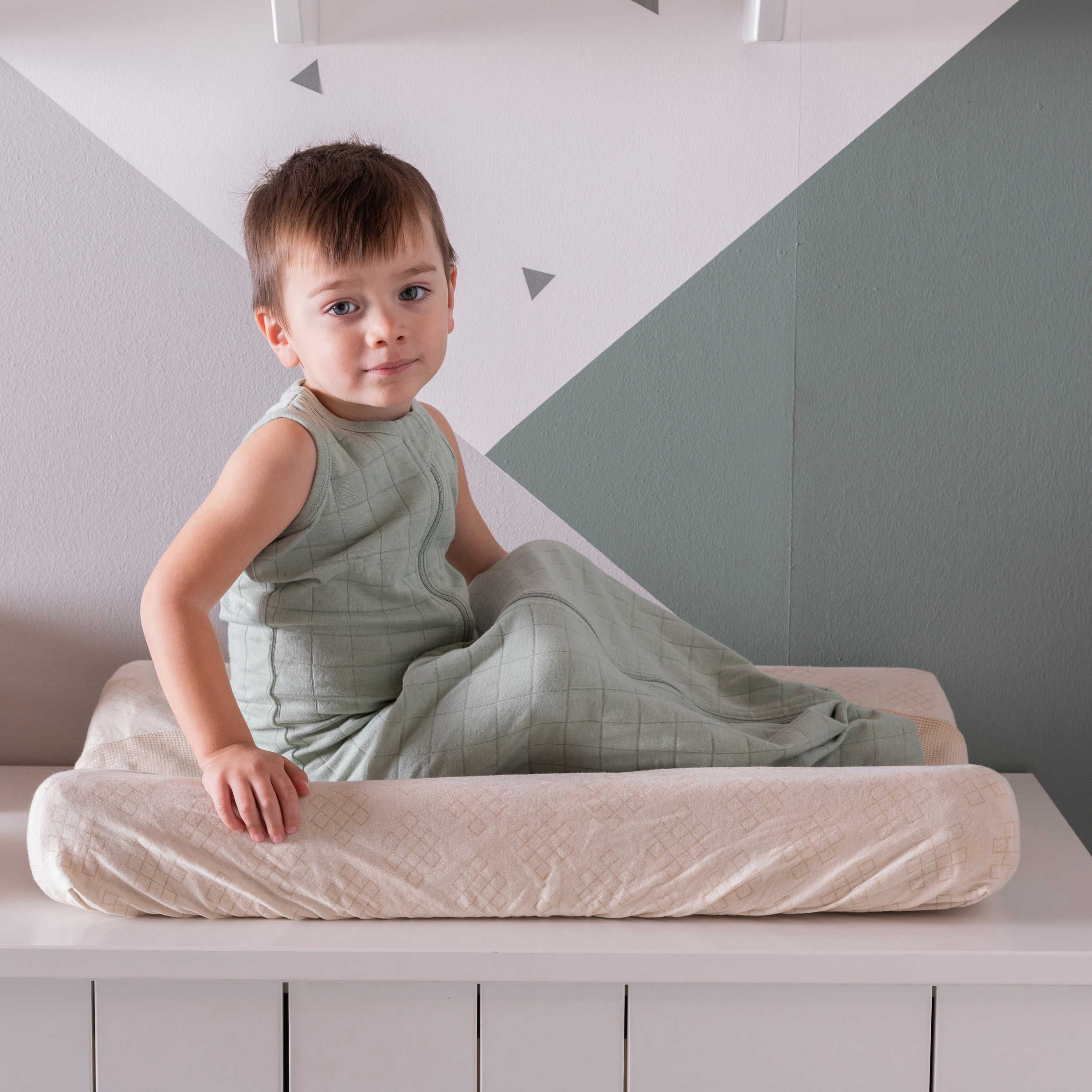 cream changing pad cover