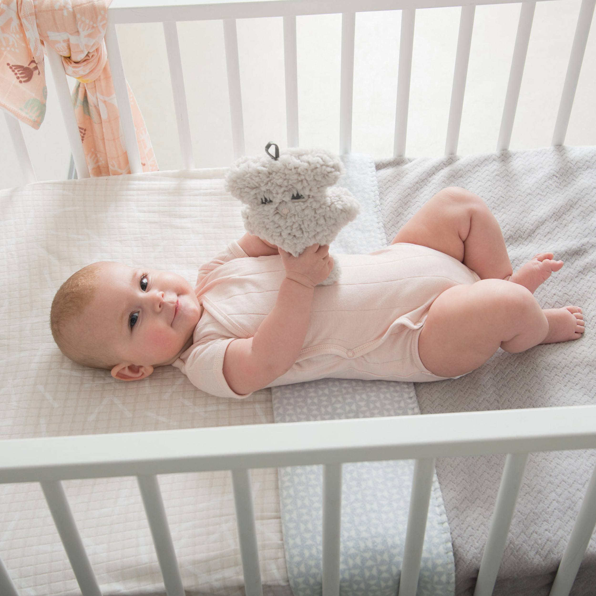 Body Manche Courte Bebe Croise Romper Solid