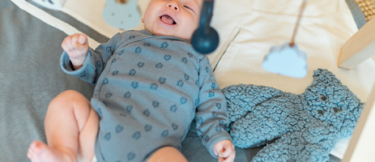 Lodger Baby Overslagrompers Met Oeko Tex Keurmerk 0 12m